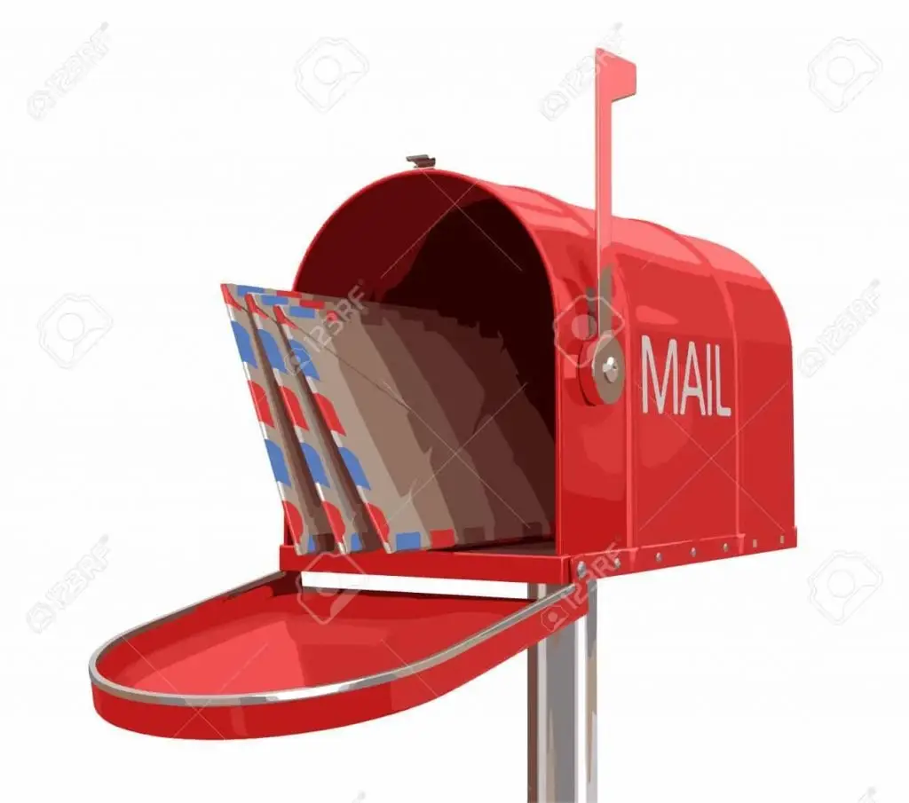 Mailbox with Letters