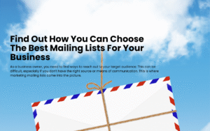 marketing mailing lists