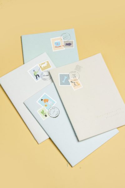 envelope, letter, gift, congratulations, stamp, orange letter, orange gift